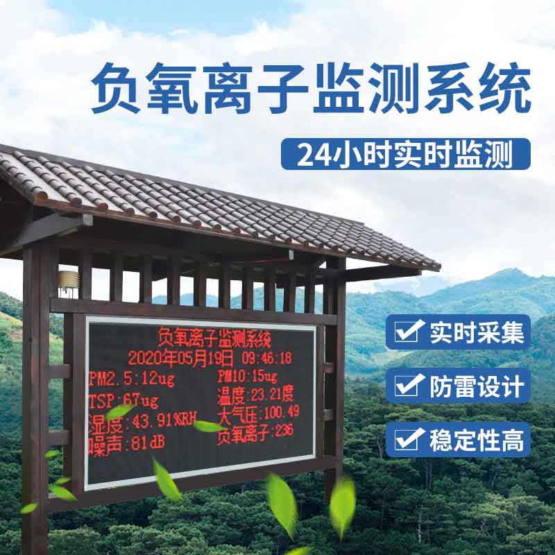 景区负氧离子监测设备是什么